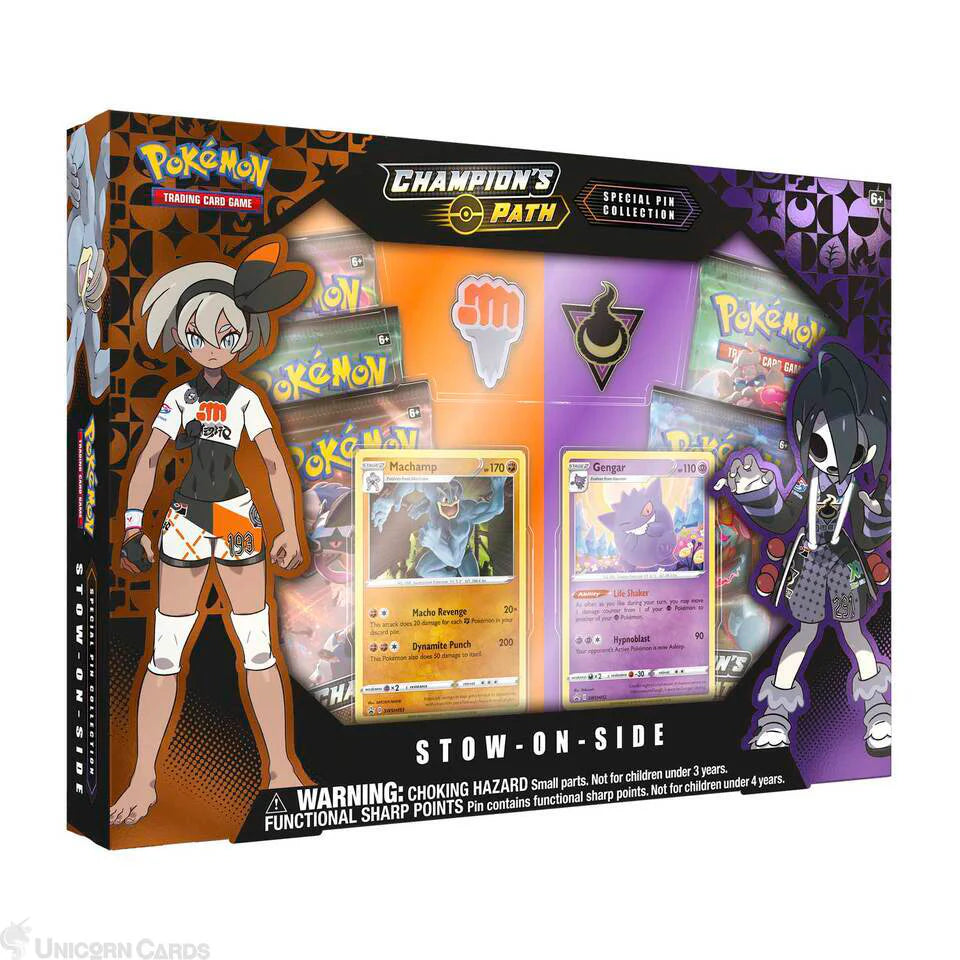 Pokémon TCG: Champion’s Path Special Double Pin Collection