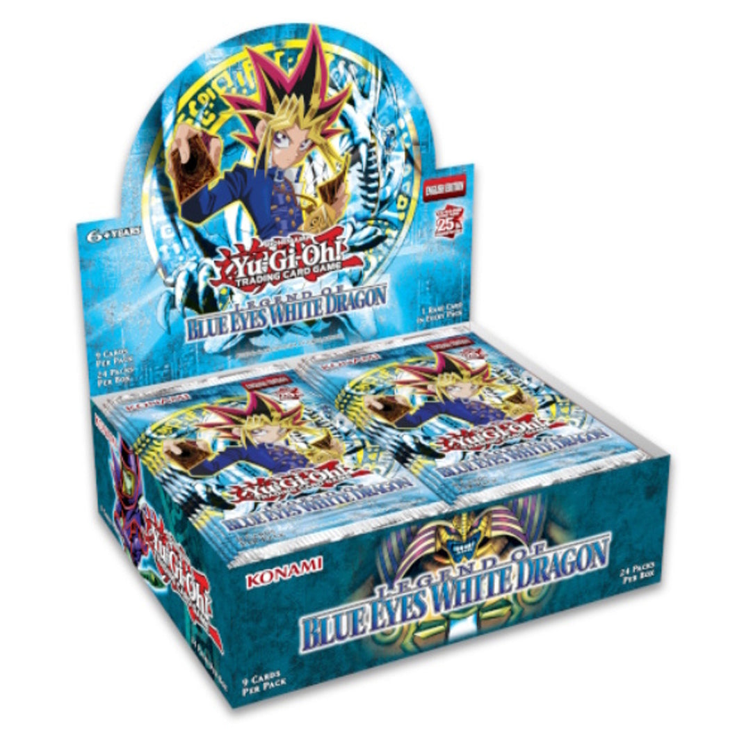 Yu-Gi-Oh! - Legend Of Blue-Eyes White Dragon - 25th Anniversary Reprint - Booster Box (24 Packs)