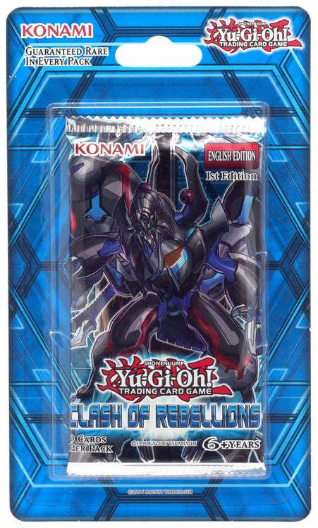 Yu-Gi-Oh! Clash of Rebellions 1st Edition Blister Pack