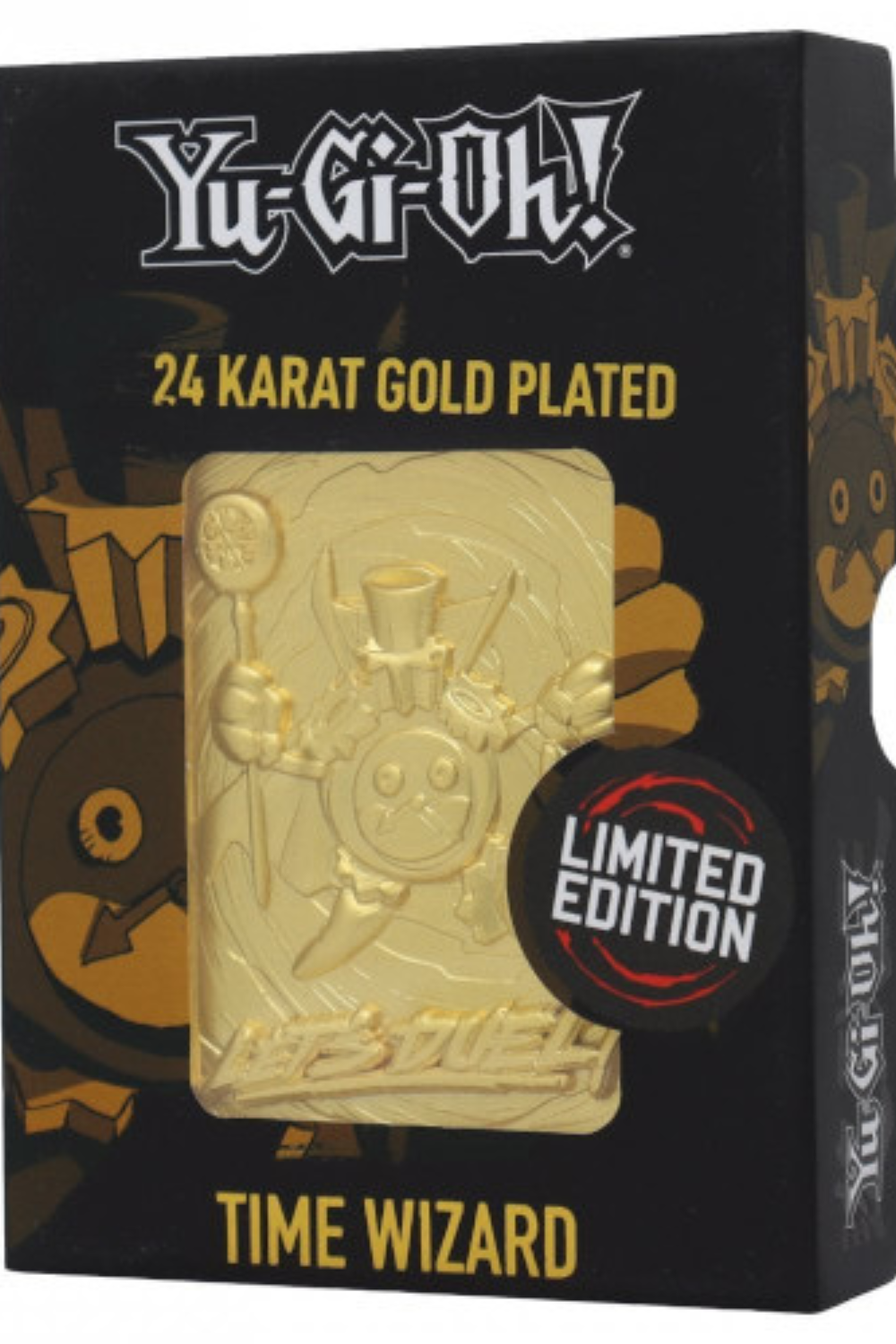 24K Gold Plated Yu-Gi-Oh! Time Wizard
