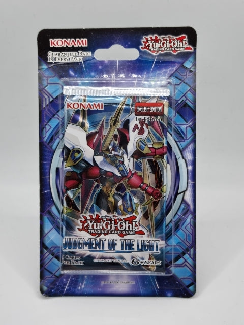 Yu-Gi-Oh! Judgement Of The Light 1st Edition Blister Pack
