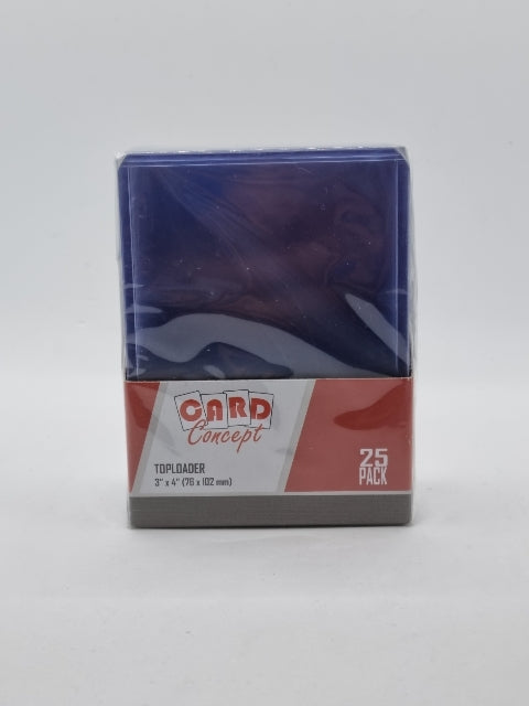 Card Concept Toploaders 3×4 (76 X 102MM) 25 Pack