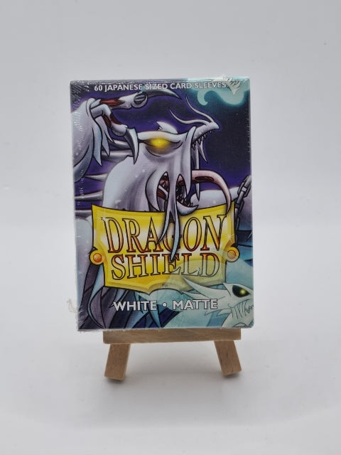 Dragon Shield Matte White - 60 Japanese Sized Card Sleeves