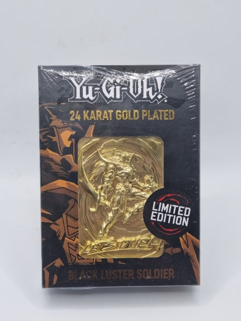 24K Gold Plated Yu-Gi-Oh! Black Luster Soldier card