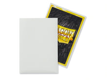 Load image into Gallery viewer, Dragon Shield Matte White - 60 Japanese Sized Card Sleeves
